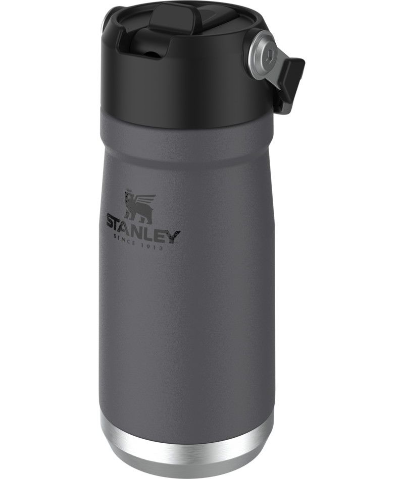 Stanley  The IceFlow Flip Straw Water Bottle 17oz, Color: Charcoal