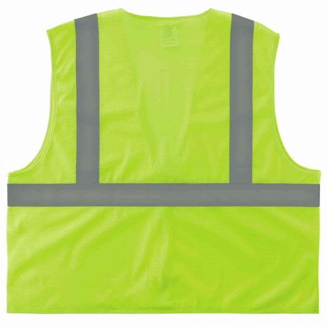 Ergodyne GloWear® Mesh Hi-Vis Safety Vest Lime, Type R Class 2- 8205HL