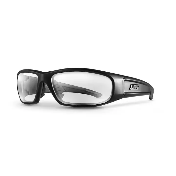 LIFT SWITCH Safety Glasses, Color: ESH-14MKC  (Matte Black/Clear)