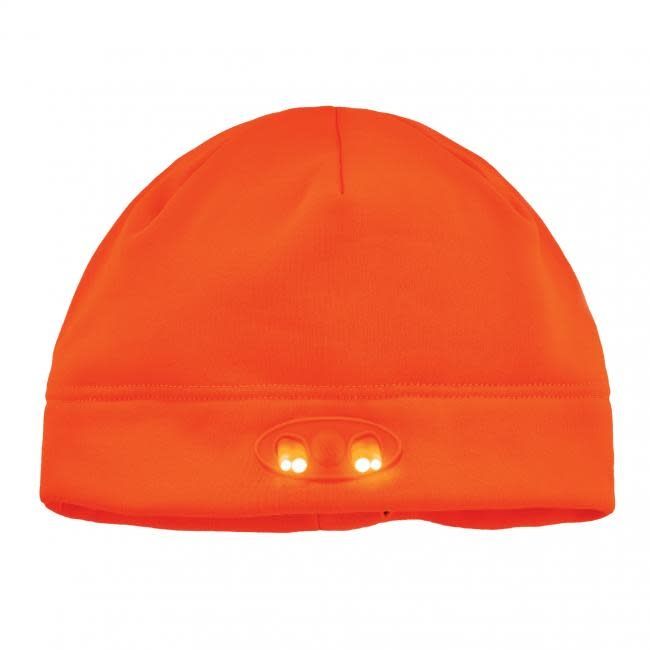 Ergodyne N-Ferno 6804 Skull Cap Winter Hat with Led Lights