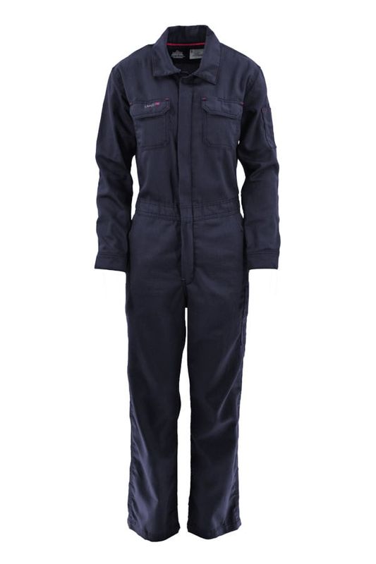 LAPCO FR LADIES COVERALLS L-GOCD6NY - NAVY