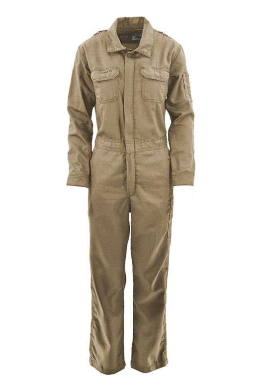 LAPCO FR LADIES COVERALLS L-GOCD6KH - KHAKI