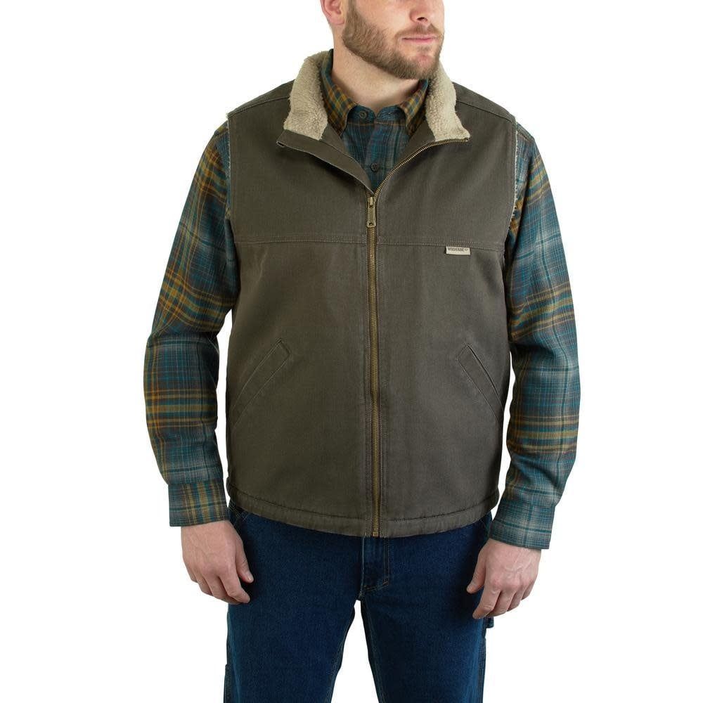 WOLVERINE W1105500-202 UPLAND VEST/BISON WOLVERINE W1105500-202 UPLAND VEST/BISON