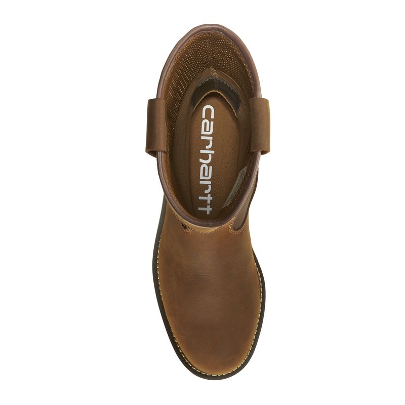 Carhartt Wellington Wedge 10" Safety Toe Work Boot – Brown (FW1232)