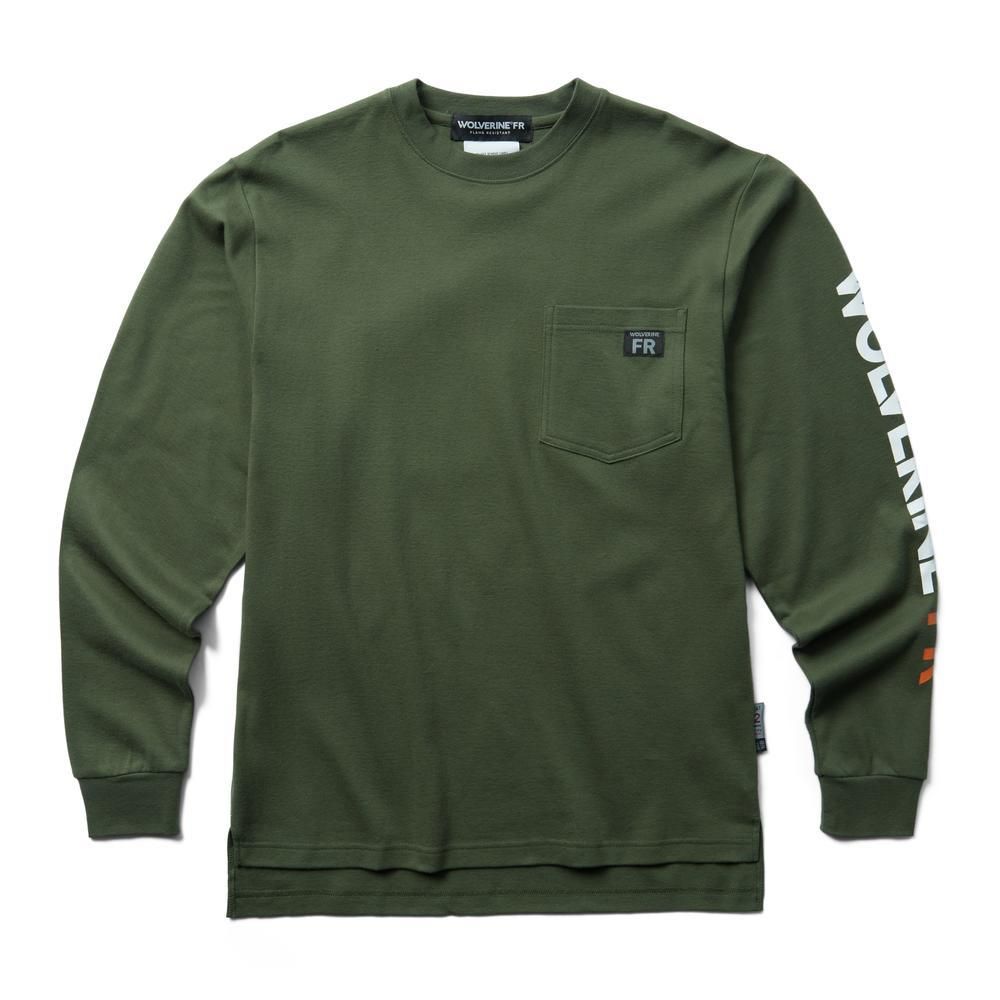 Wolverine FR LS Graphic Tee- W1206550-324 Wolverine FR LS Graphic Tee- W1206550-324