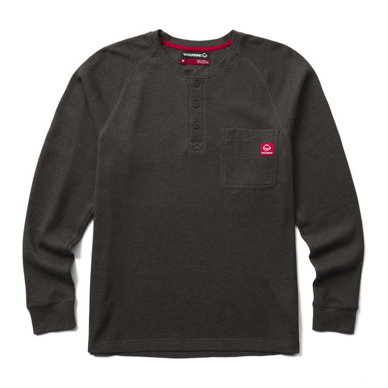 WOLVERINE WALDEN II LS THERMAL HENLEY W1211790-003
