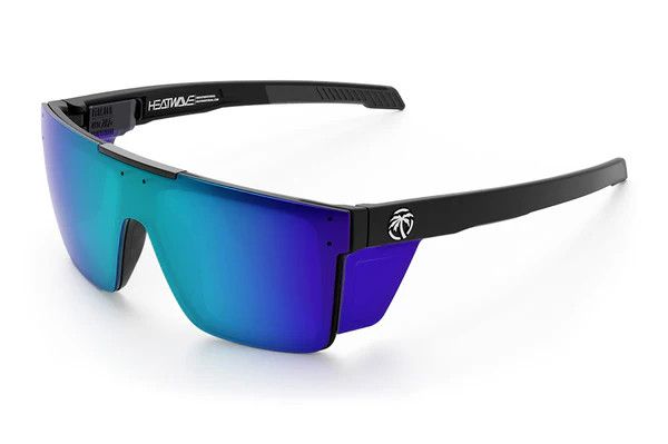 Heatwave Performance Quatro Z87+ Sunglasses, Color: Black Frame / Galaxy Lens