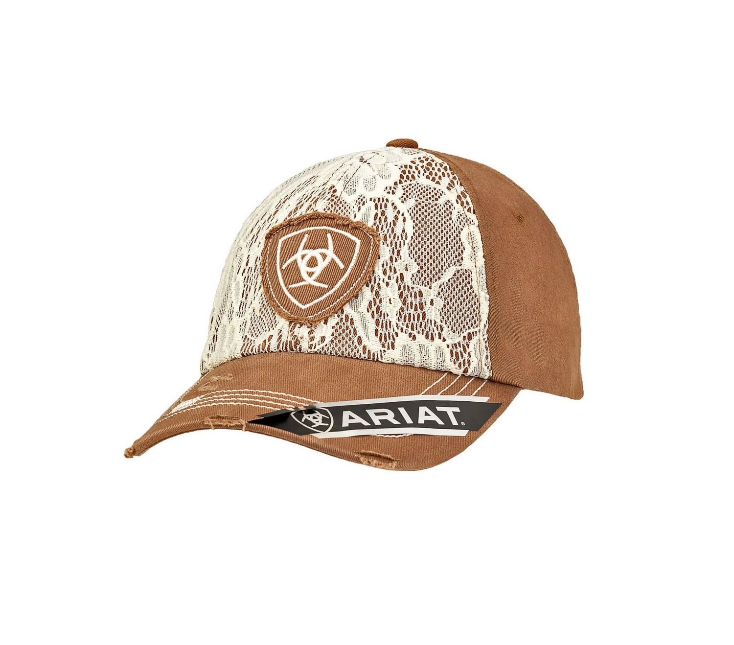 Ariat Women's Lace Ball Cap with Horseshoe Patch – (1514802)