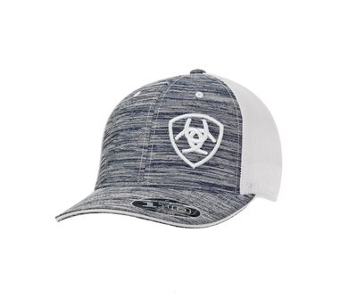 Ariat Men's Flexfit 110 Technology Mesh Back Cap – Grey Heather (1504905) Ariat Men's Flexfit 110 Technology Mesh Back Cap – Grey Heather (1504905)
