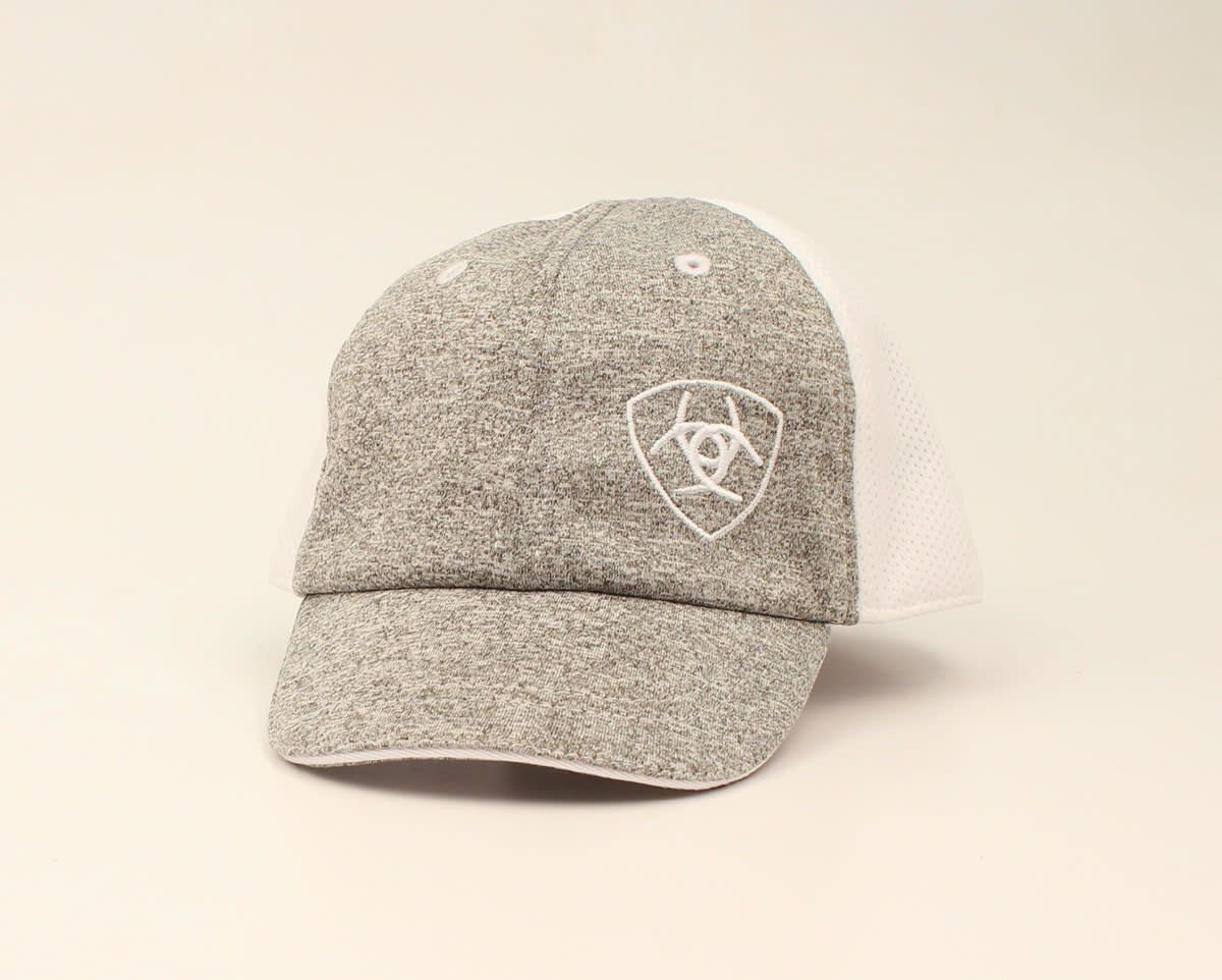 Ariat Infant Shield Logo Cap – Heather Grey & White (A300008206) Ariat Infant Shield Logo Cap – Heather Grey & White (A300008206)