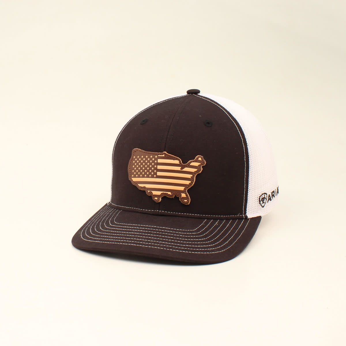 Ariat Mens R112 Usa Leather Patch Black A300008801 Ariat Mens R112 Usa Leather Patch Black A300008801