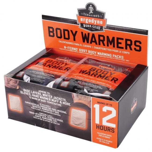 Ergodyne N-Ferno® 6997 Adhesive Body Warmers – Air Activated