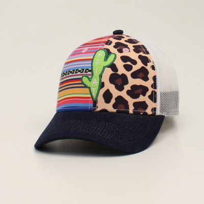 Ariat Ladies Cap Serape Leopard Cactus Multi A300014097 Ariat Ladies Cap Serape Leopard Cactus Multi A300014097