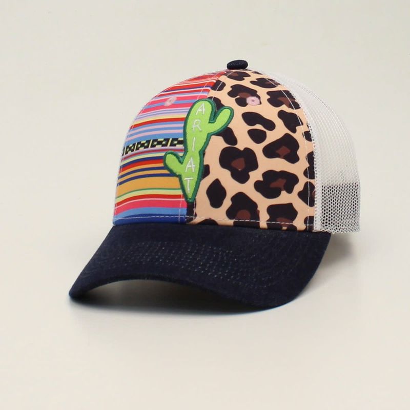 Ariat Ladies Cap Serape Leopard Cactus Multi A300014097