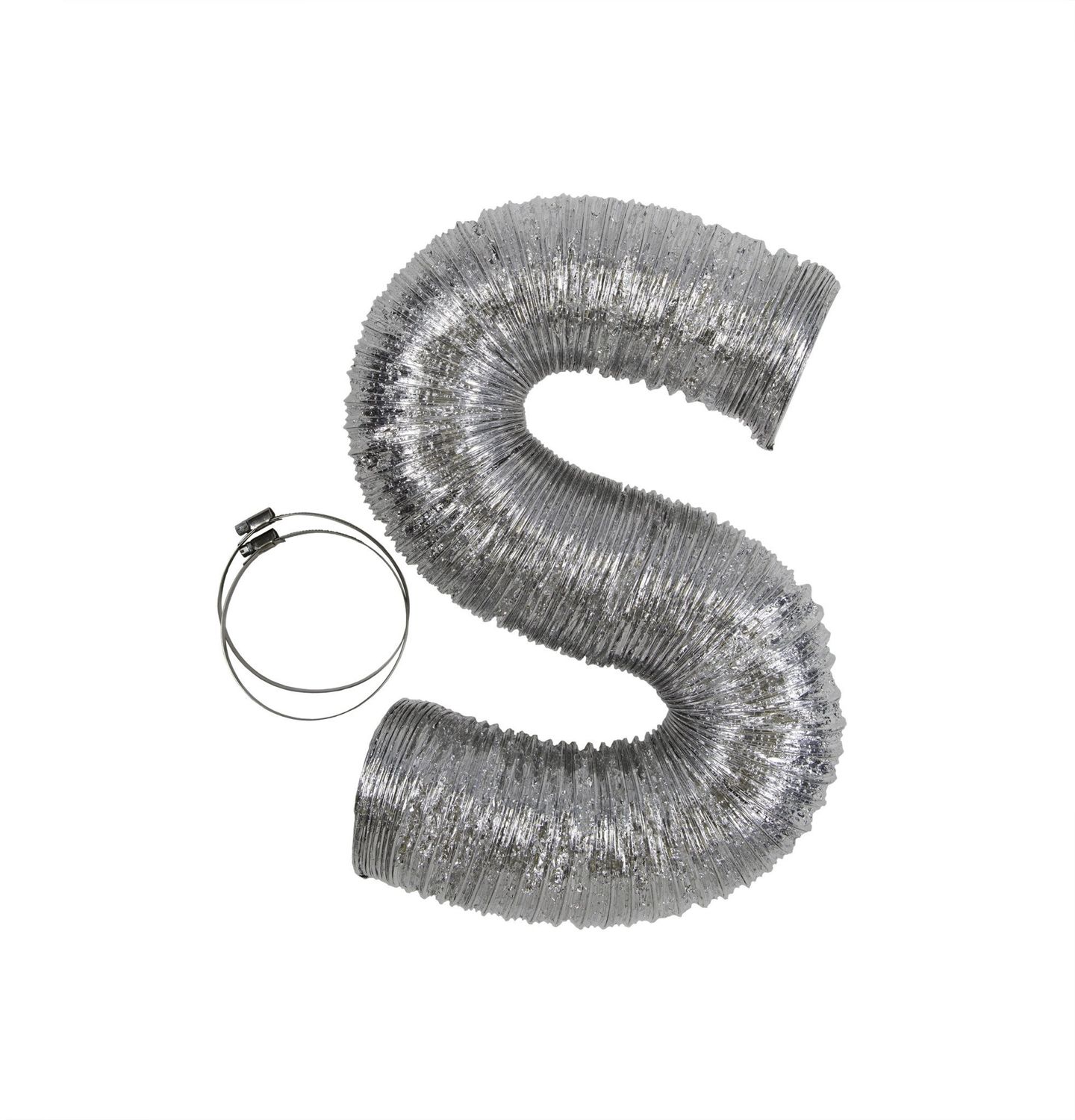 UNIVERSAL 8FT FLEXIBLE METAL DRYER DUCT PM08X10085 UNIVERSAL 8FT FLEXIBLE METAL DRYER DUCT PM08X10085