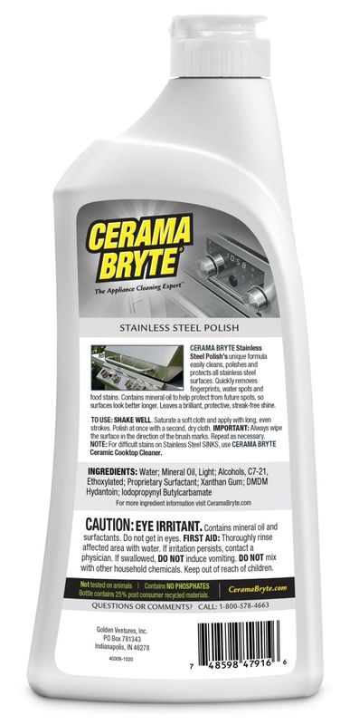 Cerama Bryte Stainless Steel Cleaner PM10X311