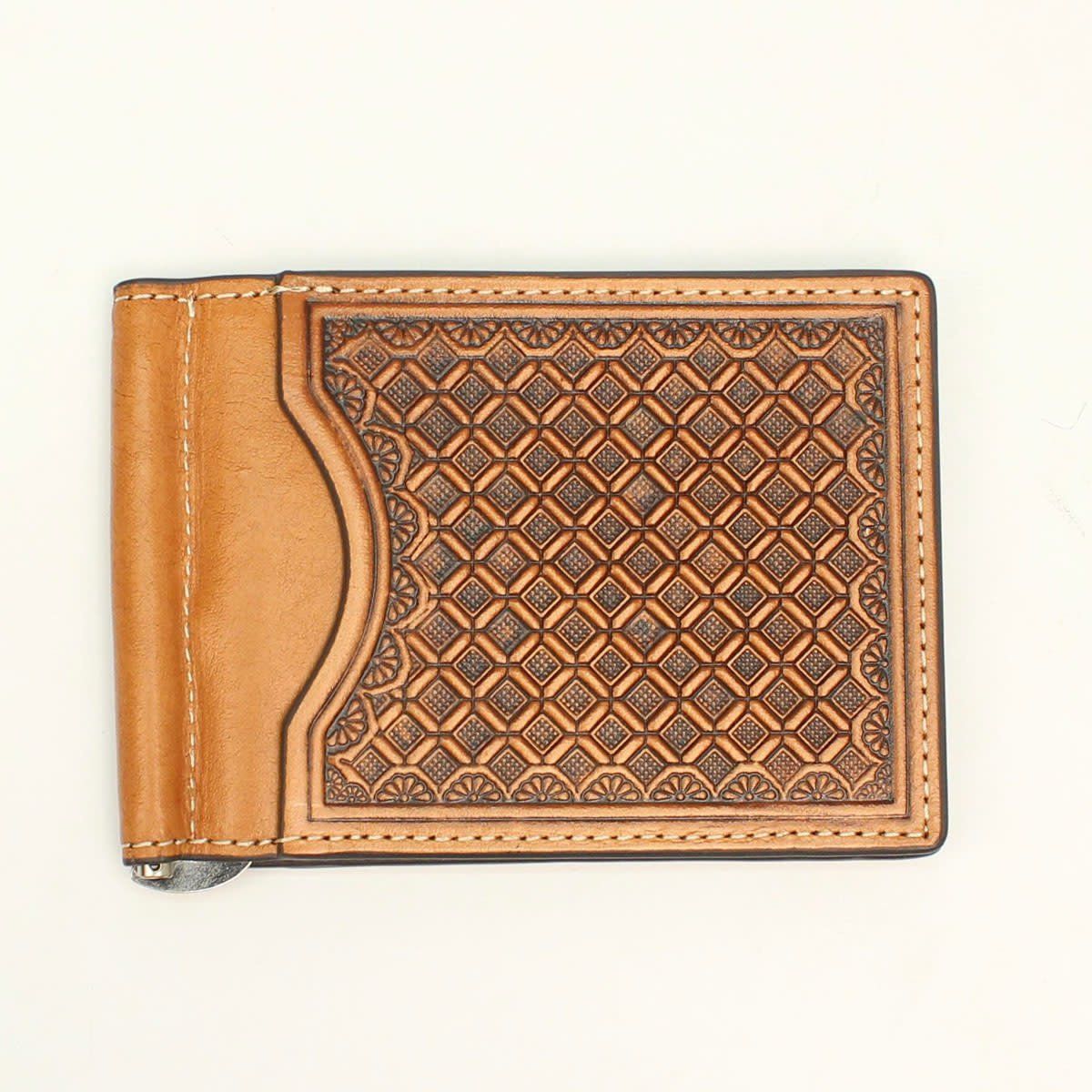 NOCONA DIAMOND WEAVE MONEY CLIP N5412748 NOCONA DIAMOND WEAVE MONEY CLIP N5412748