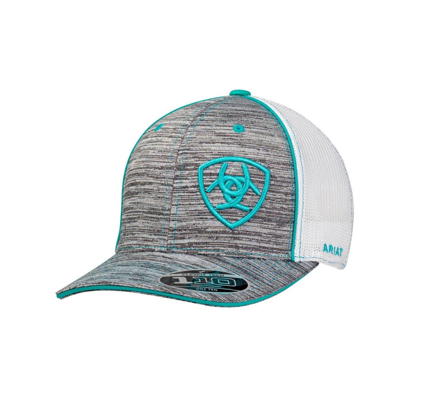 Ariat Men's Flexfit 110 Technology Mesh Back Cap – Turquoise Heather (1504933) Ariat Men's Flexfit 110 Technology Mesh Back Cap – Turquoise Heather (1504933)