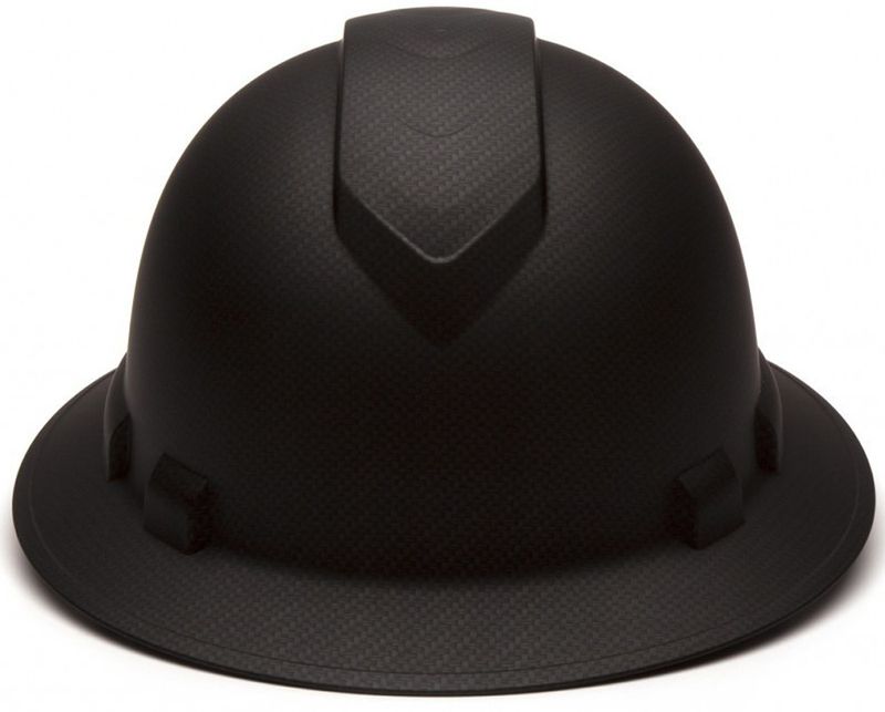 Pyramex HP56117 Full Brim RIDGELINE Hard Hat Black Graphite Pattern - 6 Point Suspensions