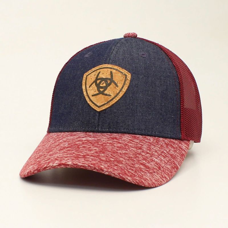 Ariat Women's Denim Logo Mesh Back Cap – Navy (A300010720)