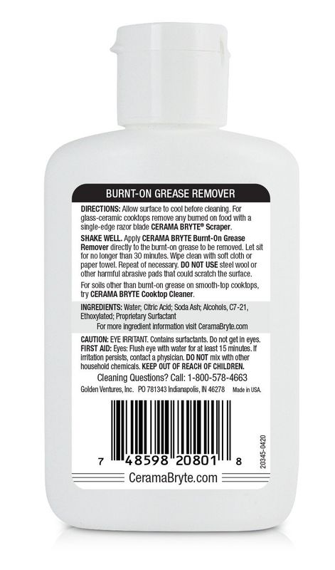 Cerama Bryte Burnt On Grease Remover 2OZ WX10X320