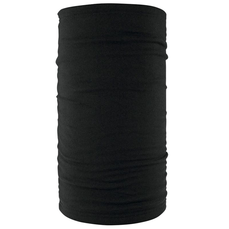 Zan Motley Tube Fleece Lined Black  TF114