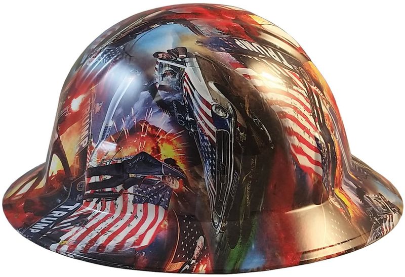 Trump All Stars HDHH-1611-FB Hydro Dipped Hard Hat