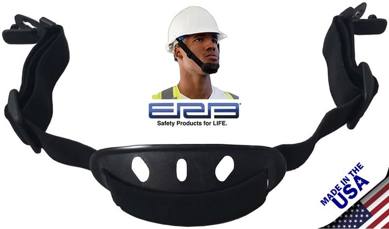 ERB CHIN STRAP W/ CHIN GUARD (ERB FULL BRIM)- 19181