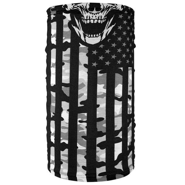 Zan Motley Tube Fleece Lined Urban Camo Flag  TF462