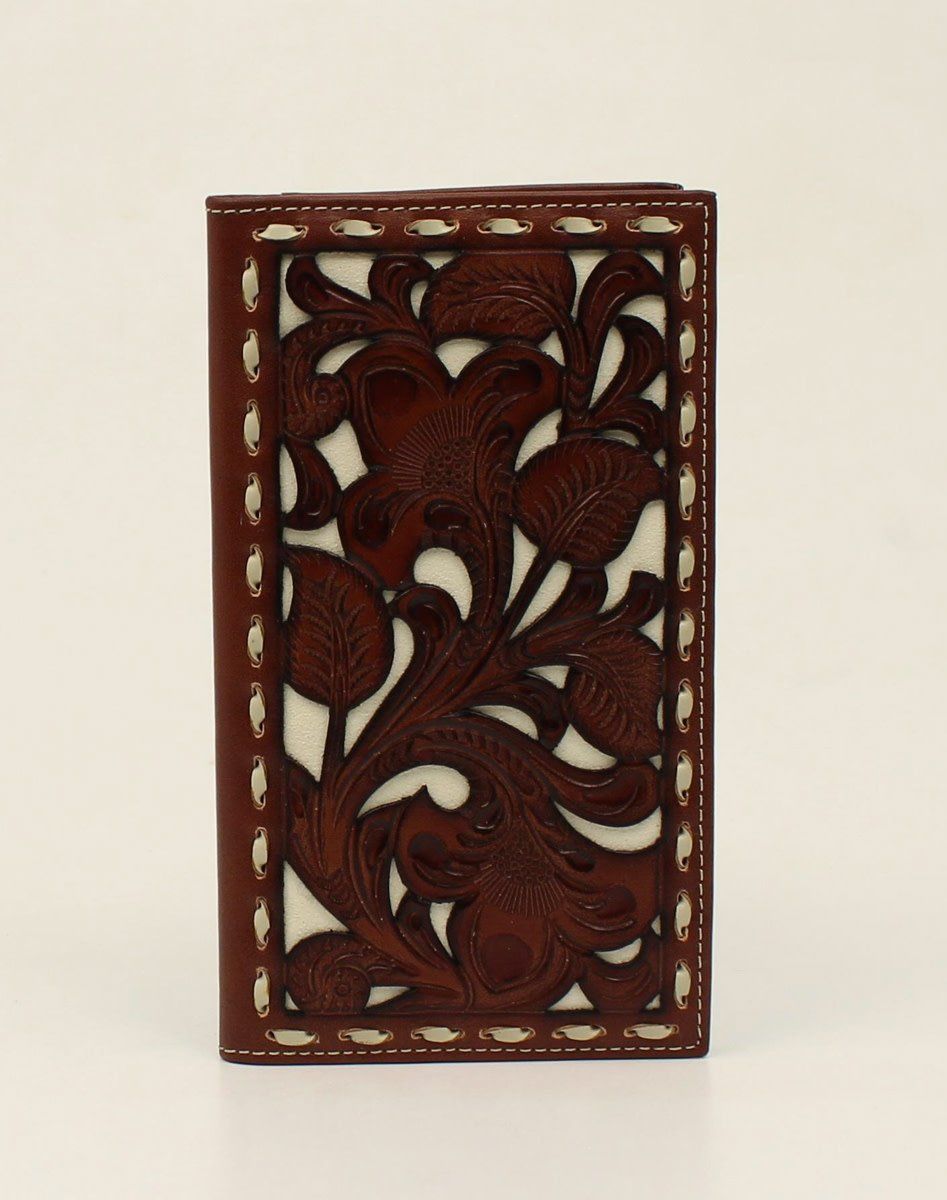 Nocona Tooled Rodeo Wallet N5410108 Nocona Tooled Rodeo Wallet N5410108