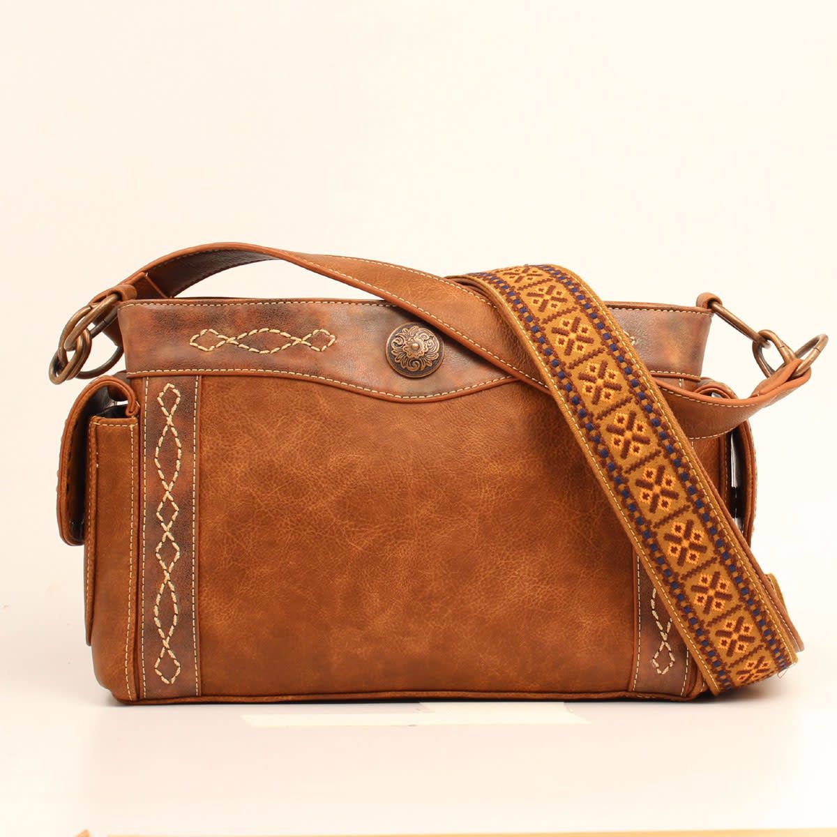Blazin Roxx Ivy Style Satchel Conceal Carry Tan N7511608