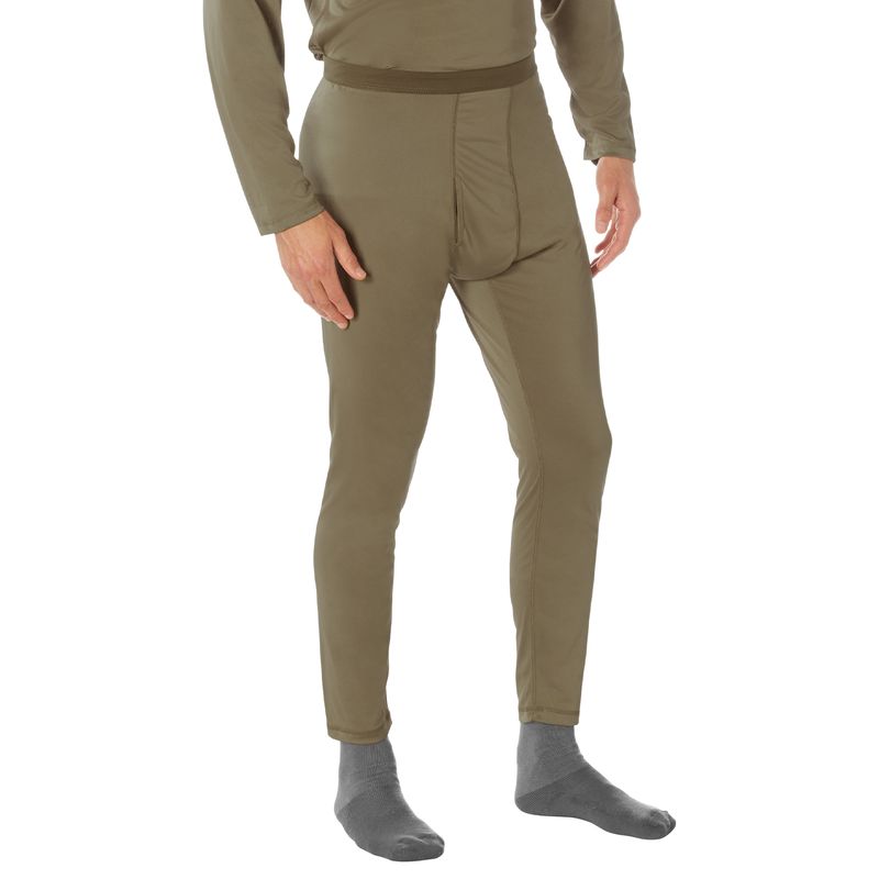 ROTHCO GEN III 3746 SILK WEIGHT TOPS COYOTE BOTTOMS XXL