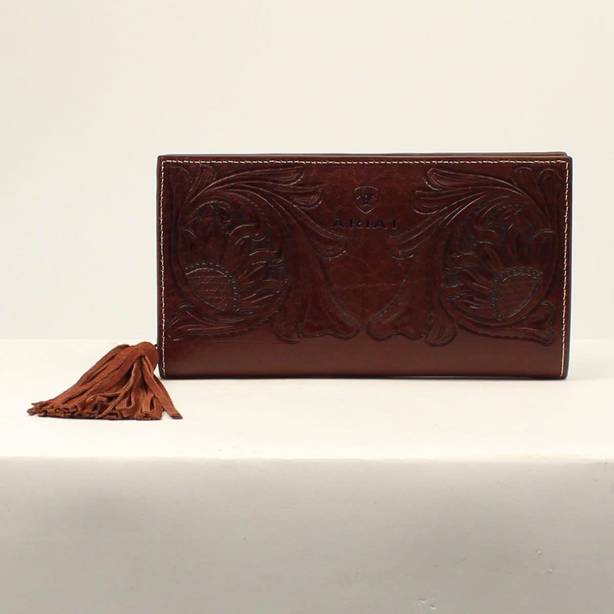 ARIAT A770009702 VICTORIA COLLECTION CLUTCH BROWN