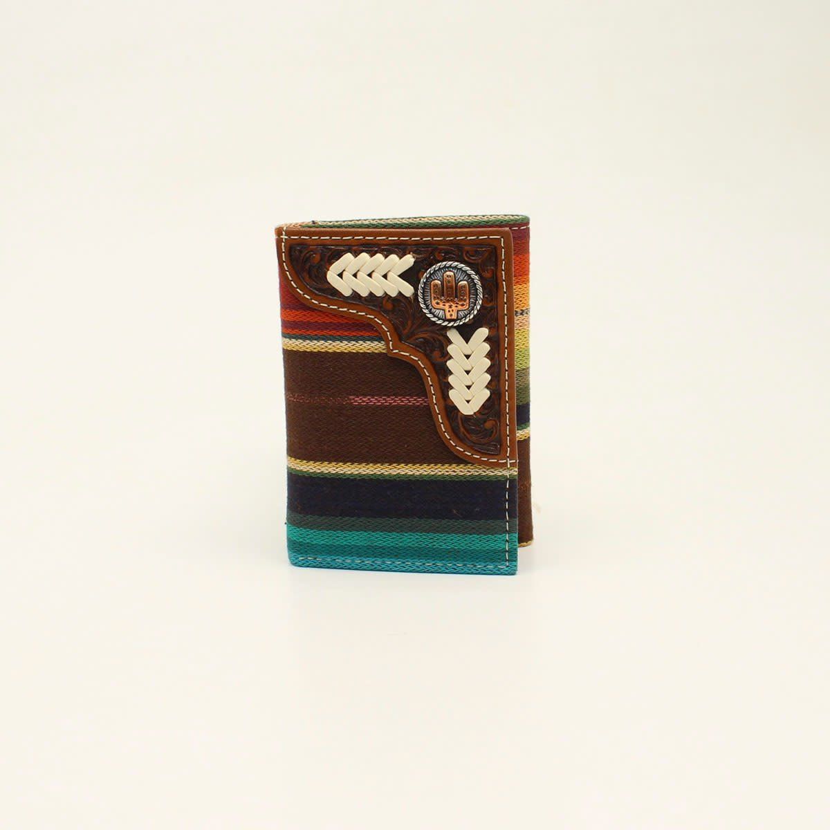 **Nocona Trifold Serape Cactus Concho Multi N500004897 **Nocona Trifold Serape Cactus Concho Multi N500004897