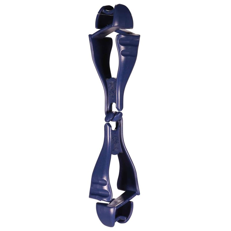 Ergodyne  3400MD Deep Blue Glove Clip - Dual Clip Mount