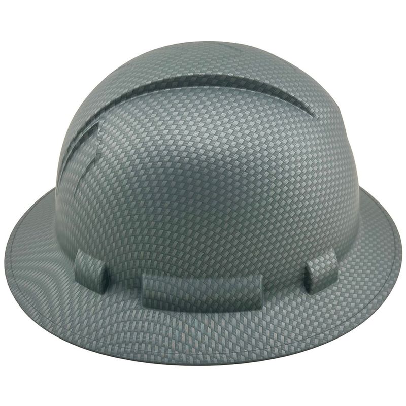 PYRAMEX RIDGELINE FULL BRIM w/ SILVER GRAPHITE PATTERN - 4 POINT RATCHET SUSPENSIONS   HP54123