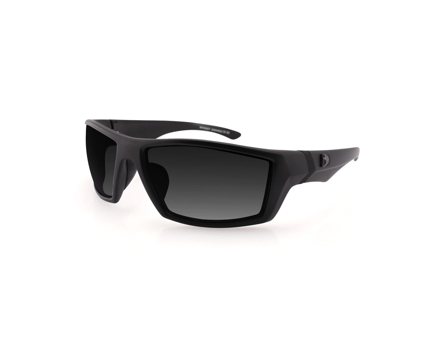 Bobster Whiskey Matte Black Frame Smoked Lens EWHI002524200