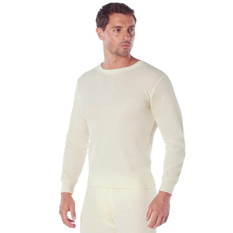 ROTHCO THERMAL KNIT TOP NATURAL 6547 3XL