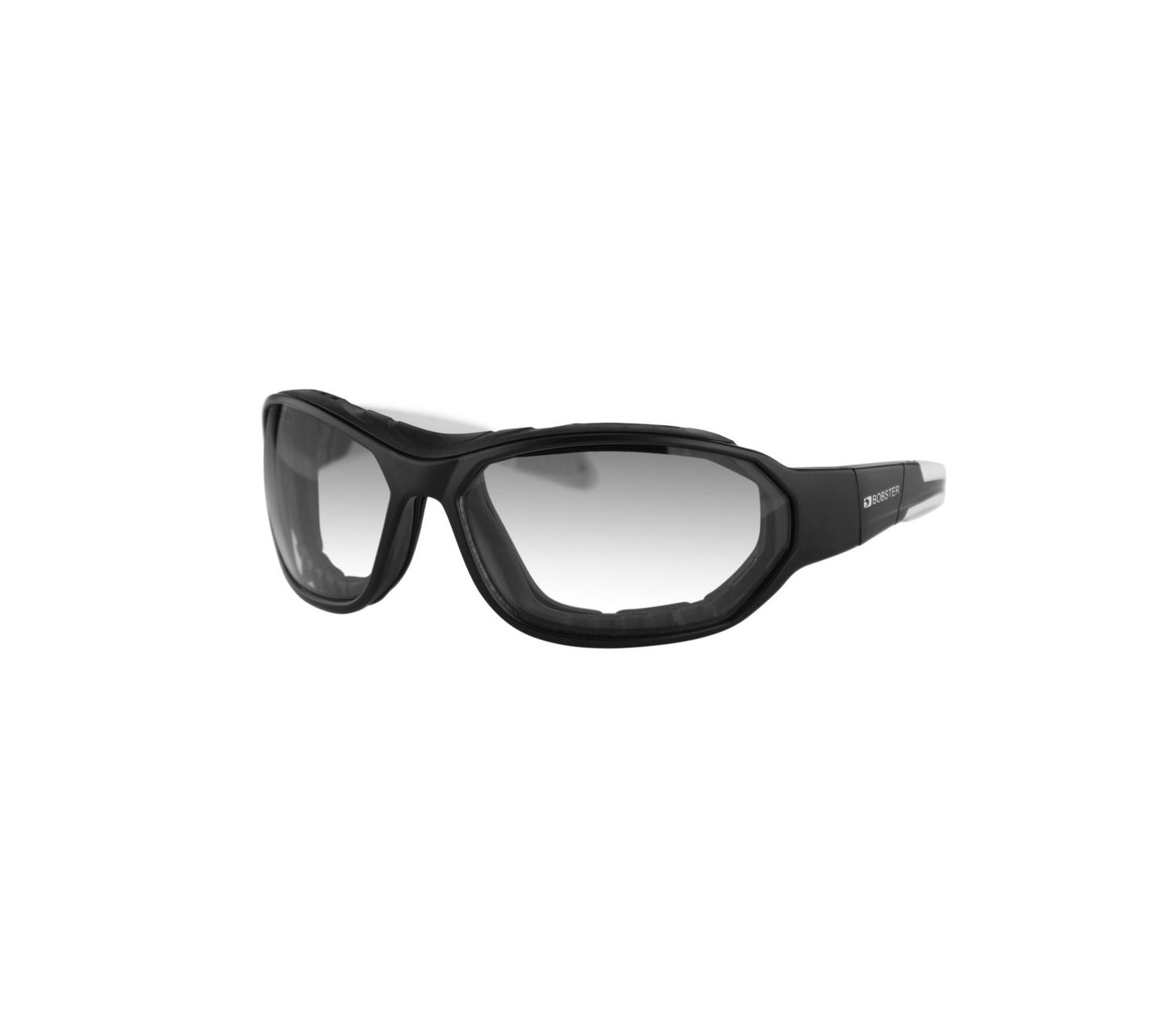 Bobster Force Black Matte Frame Clear Photochromic Lens BFOR001T +