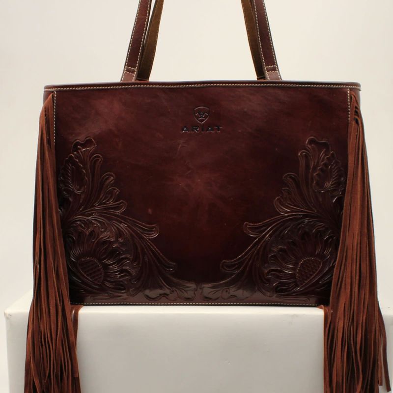 **ARIAT VICTORIA COLLECTION TOTE BROWN A770009302