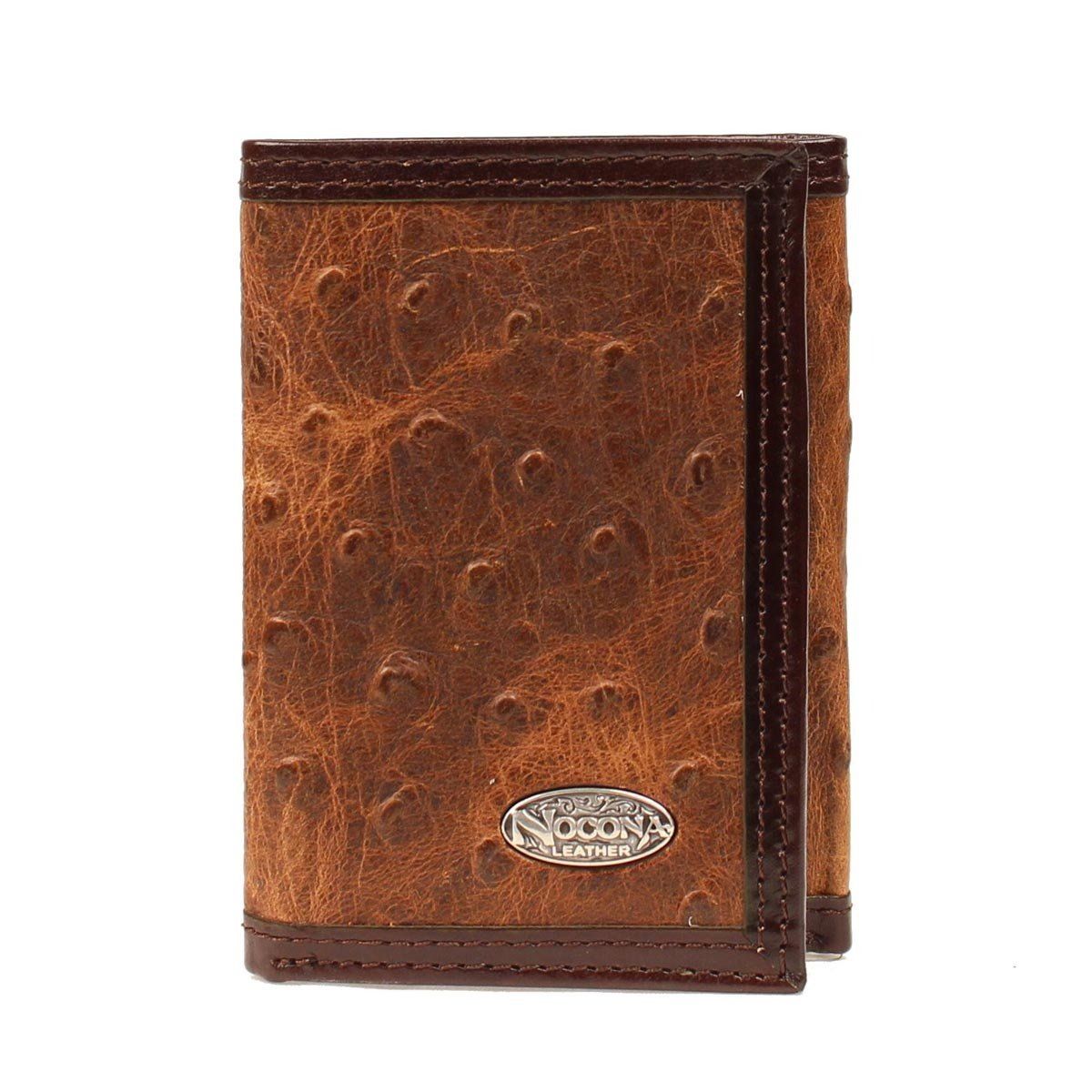 NOCONA OSTRICH TRIFOLD WALLET N5487802 NOCONA OSTRICH TRIFOLD WALLET N5487802