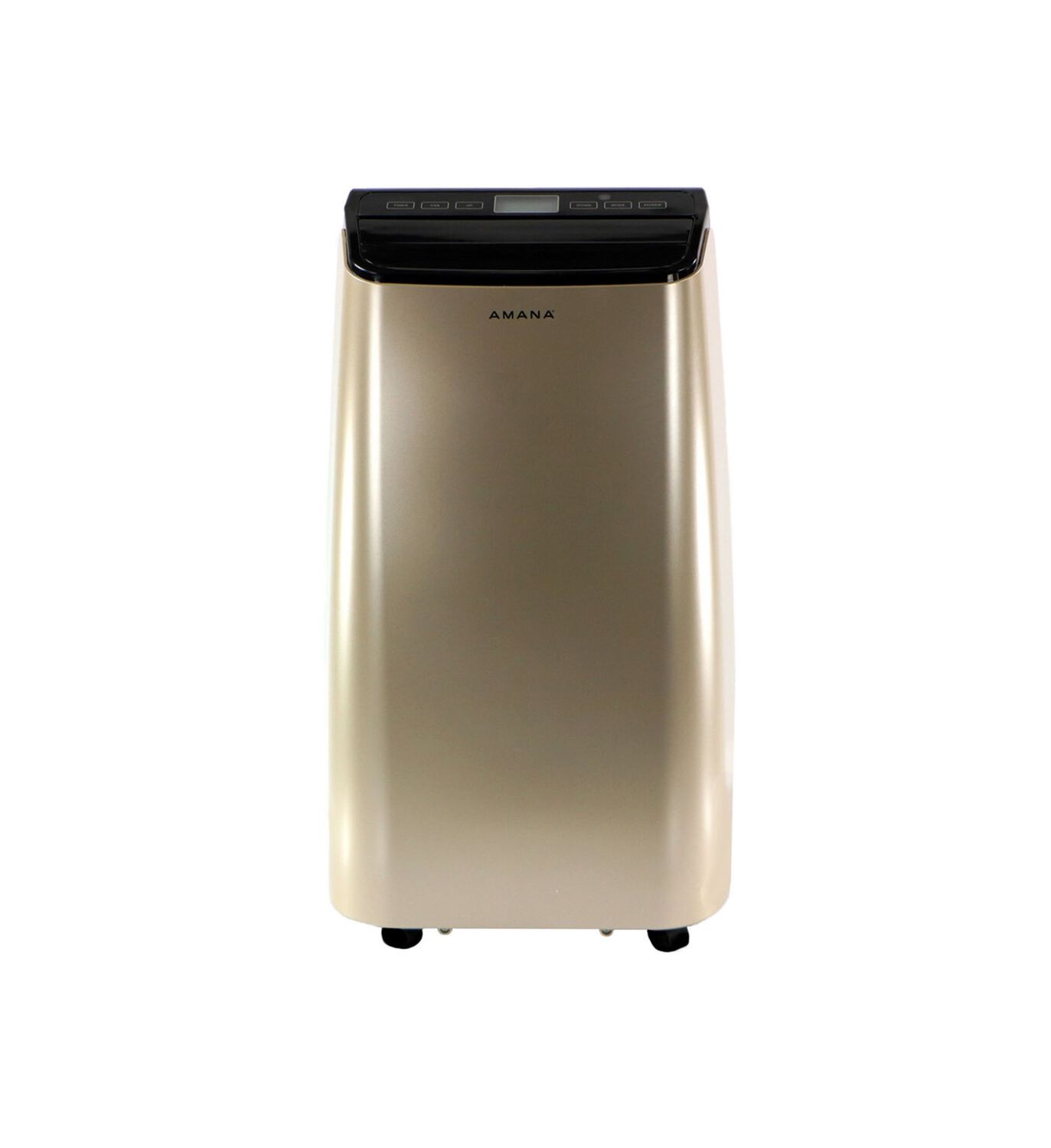 Amana 12,000 BTU Portable AC with Remote, Gold/Black AMAP121AD-2 Amana 12,000 BTU Portable AC with Remote, Gold/Black AMAP121AD-2