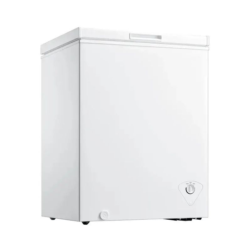 Element 5 Cu. Ft. Chest Freezer – White, Garage Ready (Model ECF50MD1BW)