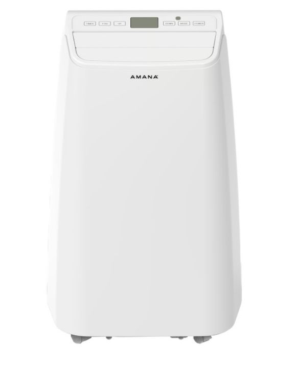 ​Amana 13,000 BTU Portable Air Conditioner with Supplemental Heat- White (AMAP14HAW)