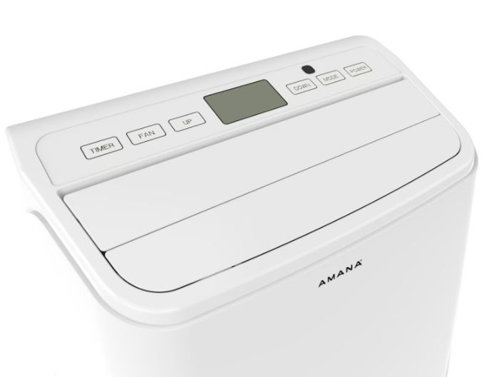 ​Amana 13,000 BTU Portable Air Conditioner with Supplemental Heat- White (AMAP14HAW)