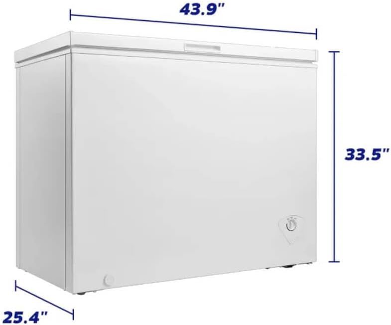 Element 10.2 Cu. Ft. Chest Freezer – White (Model ECF10MD1BW)