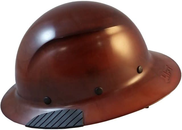Dax Fiberglass Composite Hard Hat - Full Brim Natural Tan HDF-15NG