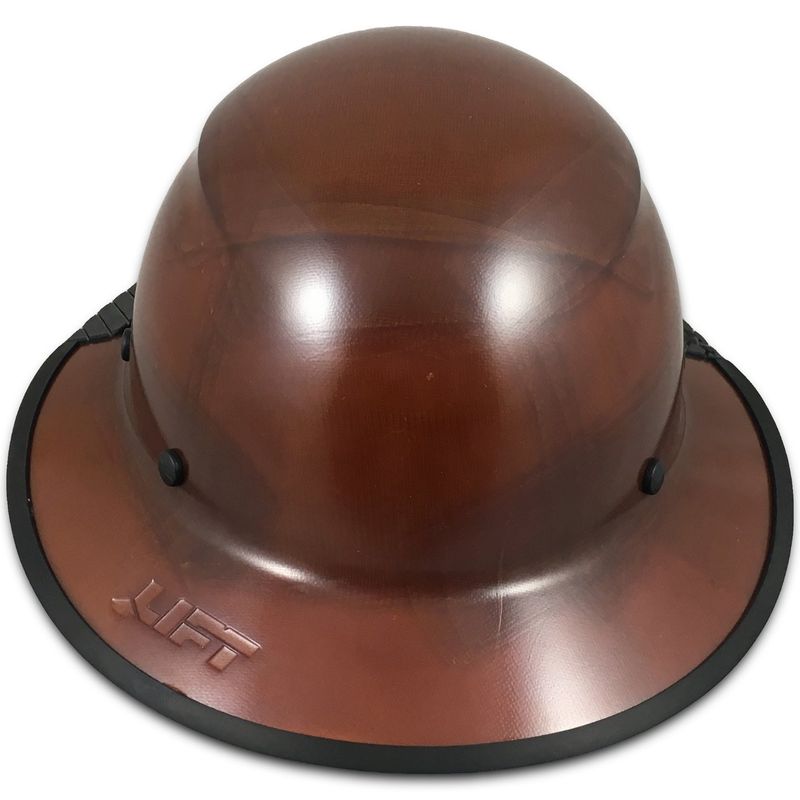 Dax Fiberglass Composite Hard Hat - Full Brim Natural Tan HDF-15NG