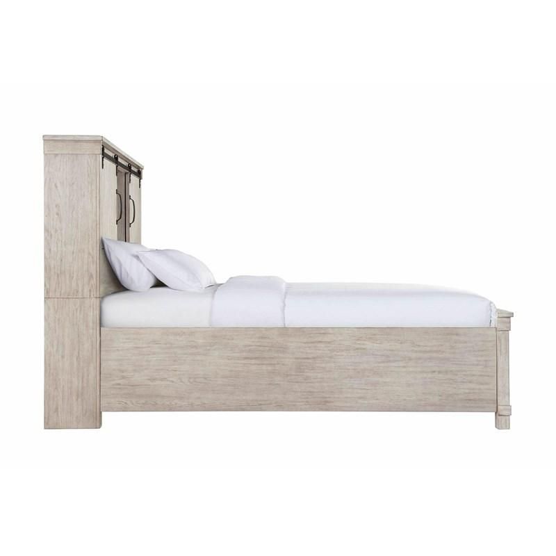 Scott white  Queen Bed ( SC670QB)