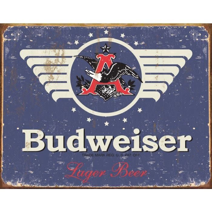 Budweiser 1936 Weathered Metal Sign – 16 Budweiser 1936 Weathered Metal Sign – 16" x 12-1/2" (Model TSN1383)